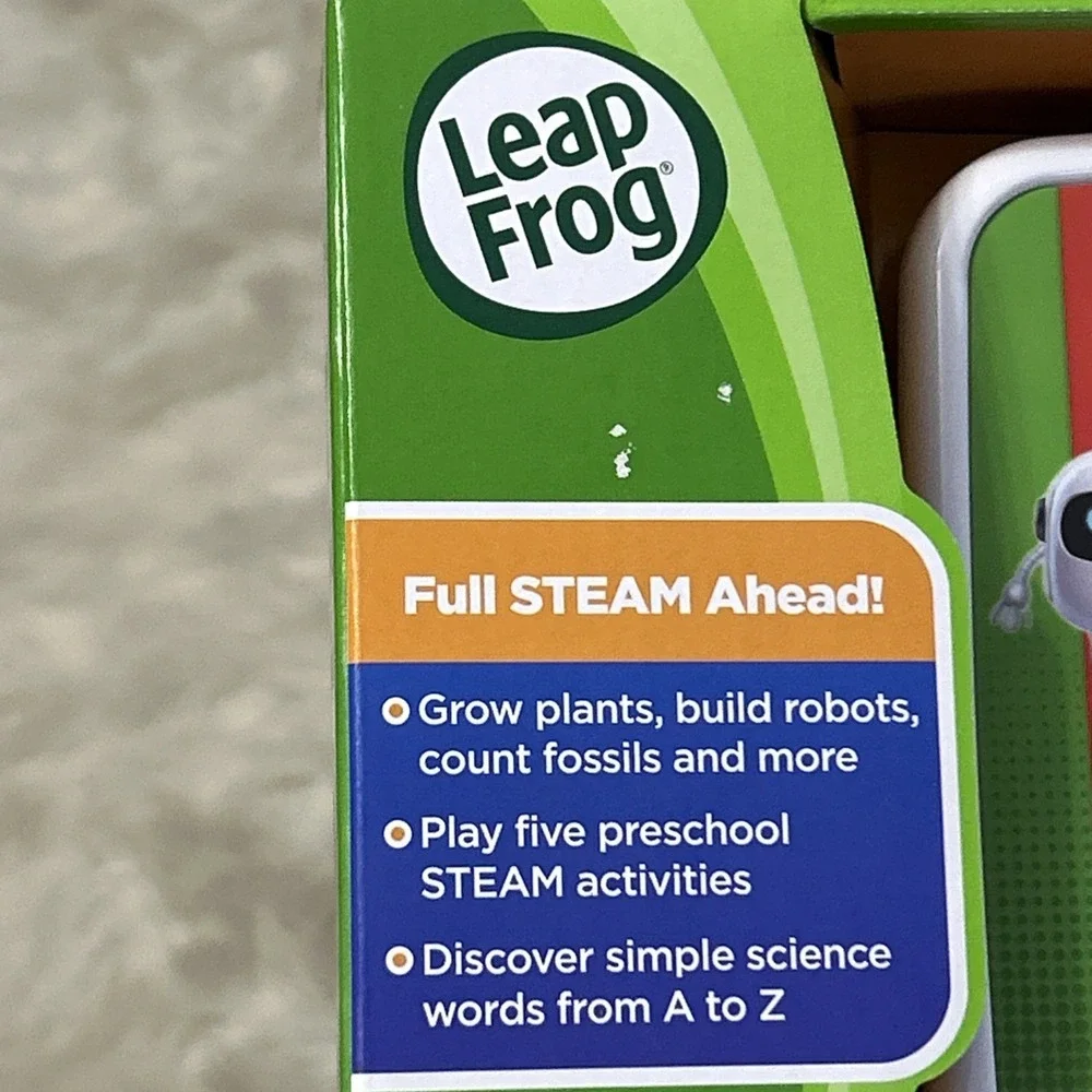 Leap Frog My First STEAM‎ Learning Tablet Educational, Age 2+  - New In Box